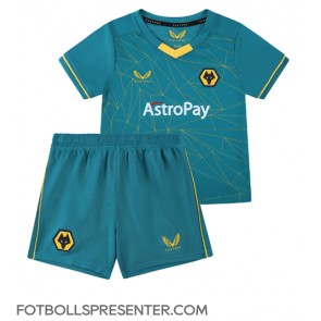 Wolves Bortatröja Barn 2022-23 Kortärmad (+ korta byxor)